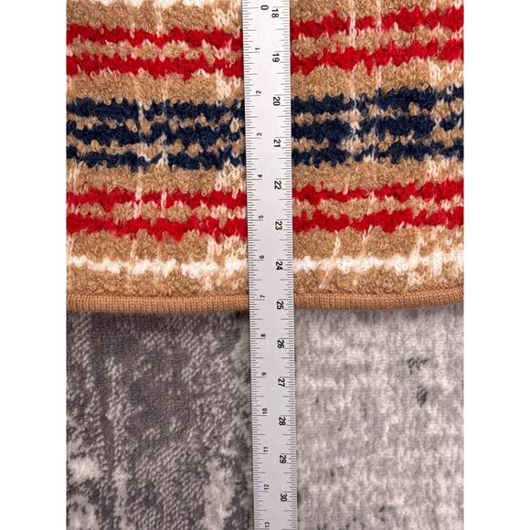 J Crew Lady Jacket 3X Womens Button Sweater In Plaid Boucle Yarn Plus Size - Picture 6 of 9